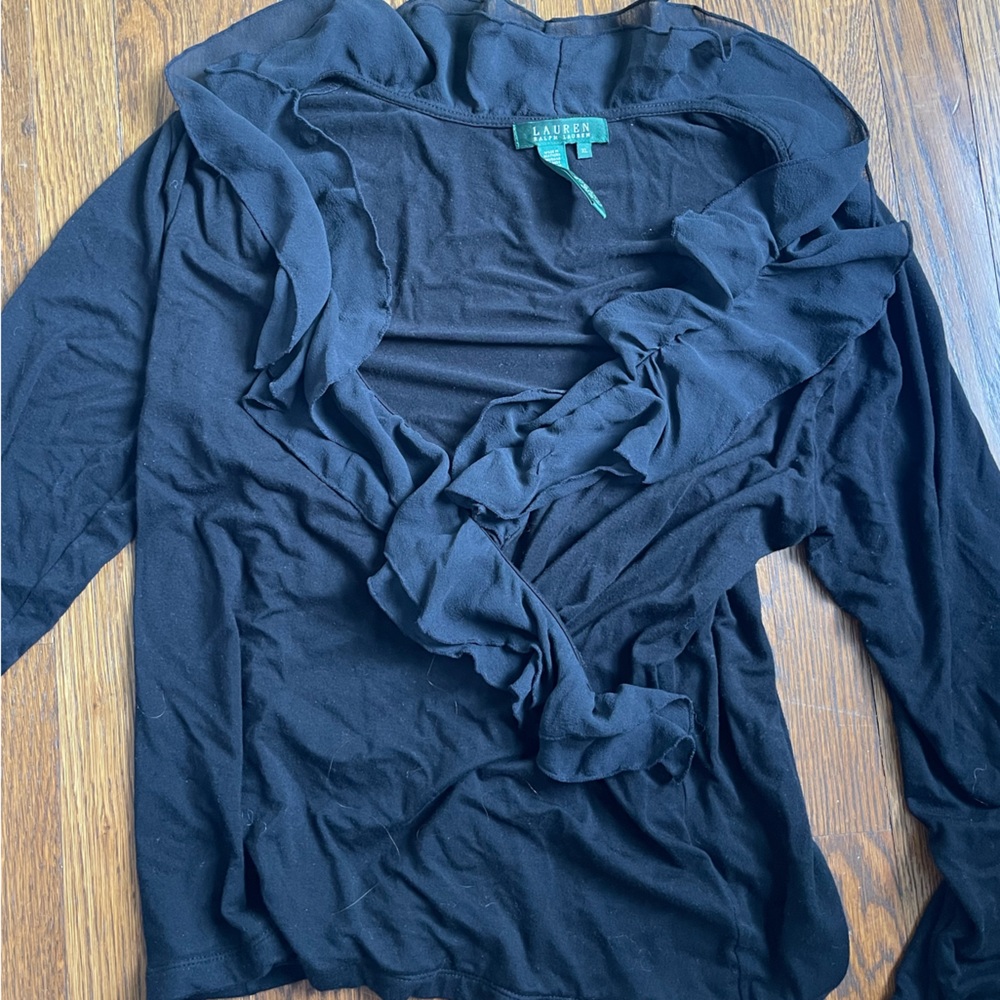Ralph Lauren Ruffled Top